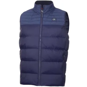 Calvin Klein Voltron Padded Gilet - Navy night look