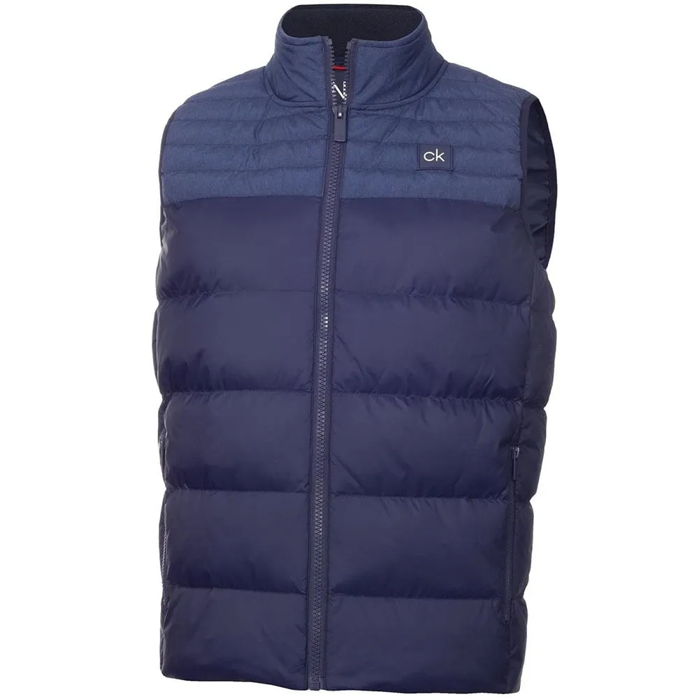 Calvin Klein Voltron Padded Gilet - Navy hardness Checkered