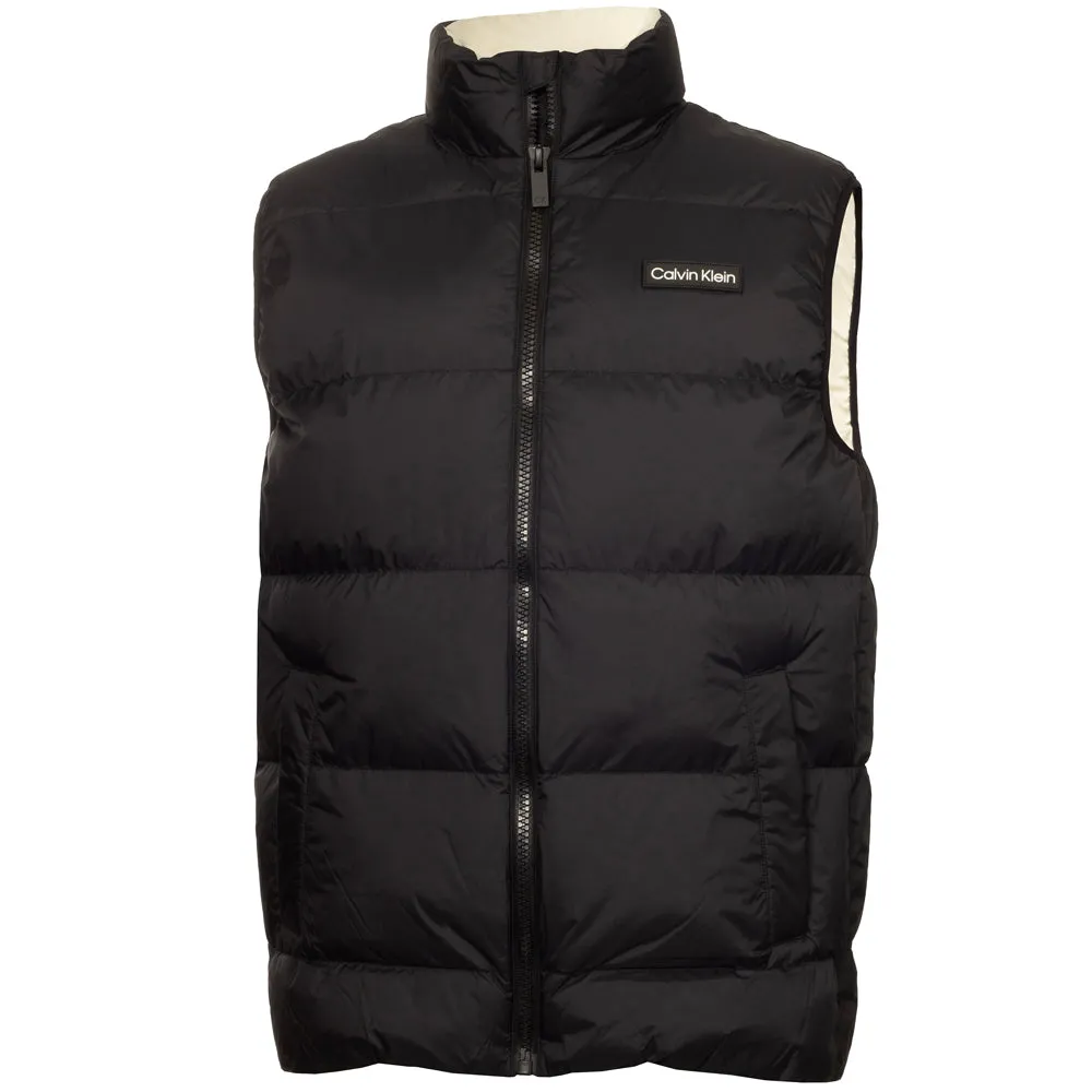 profit set of two Calvin Klein Winnsboro Padded Gilet - Black
