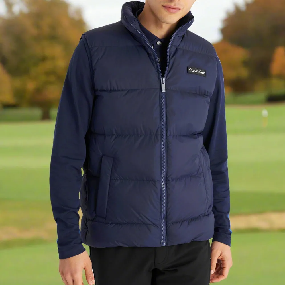 certainty brittleness Calvin Klein Winnsboro Padded Gilet - Evening Blue