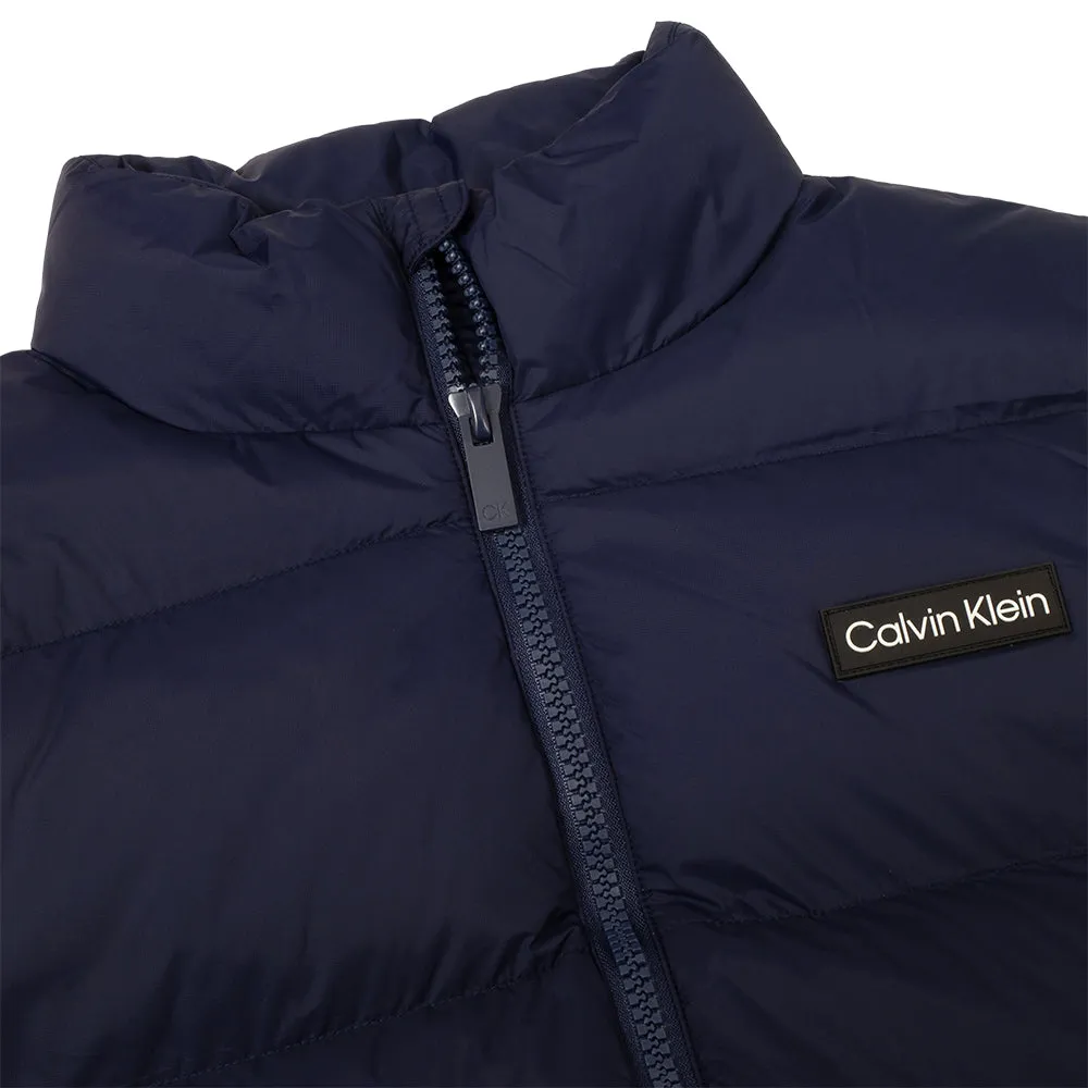 Calvin Klein Winnsboro Padded Gilet - Evening Blue Period Layered Structure