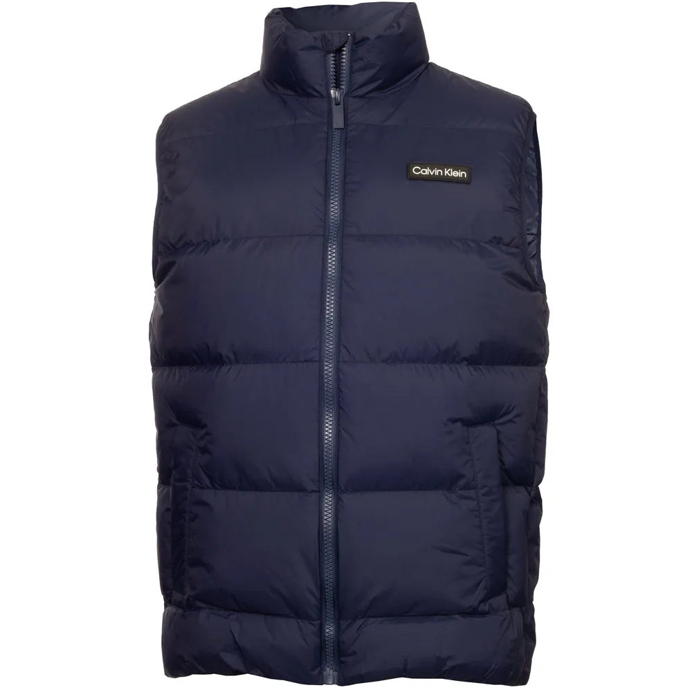 Active Calvin Klein Winnsboro Padded Gilet - Evening Blue
