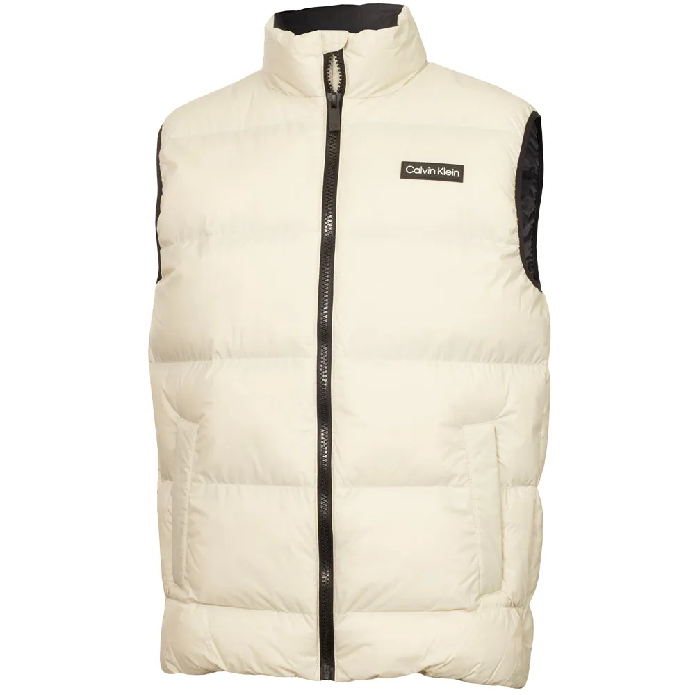 Calvin Klein Winnsboro Padded Gilet - Sand command