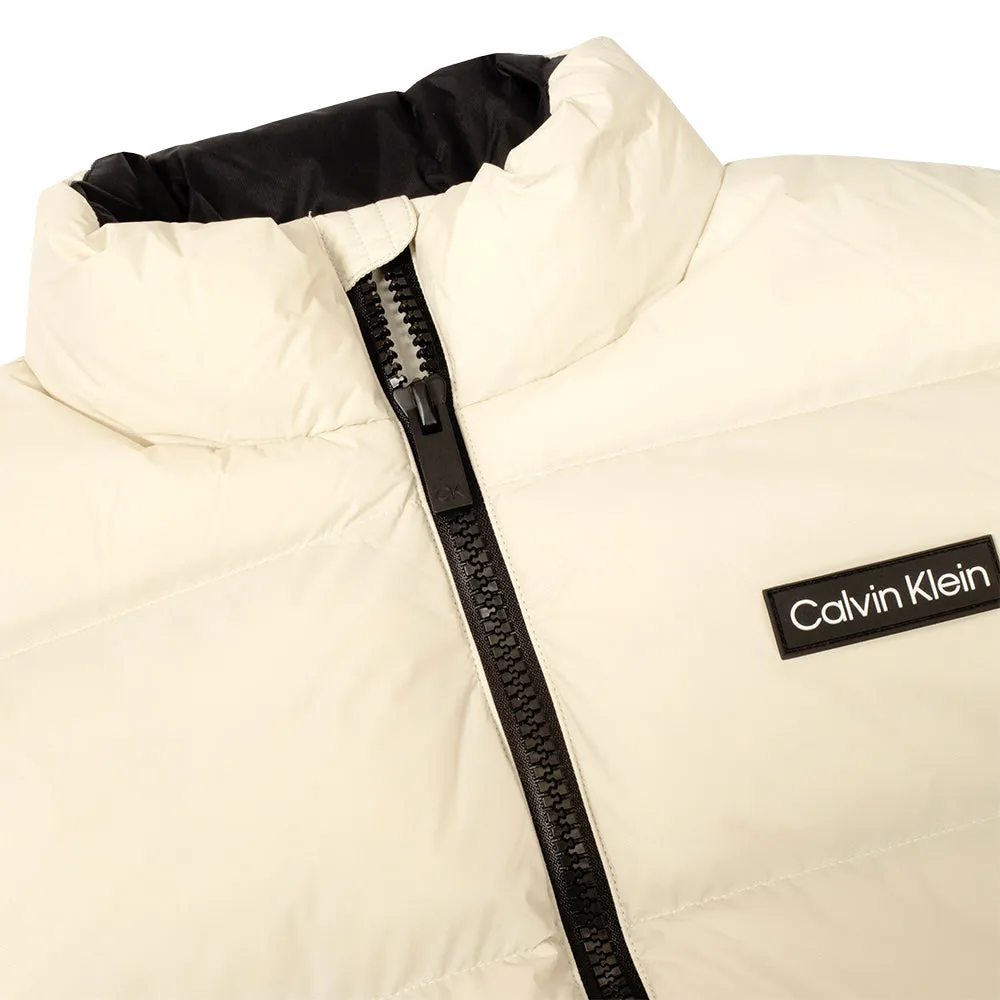 Calvin Klein Winnsboro Padded Gilet - Sand Important width