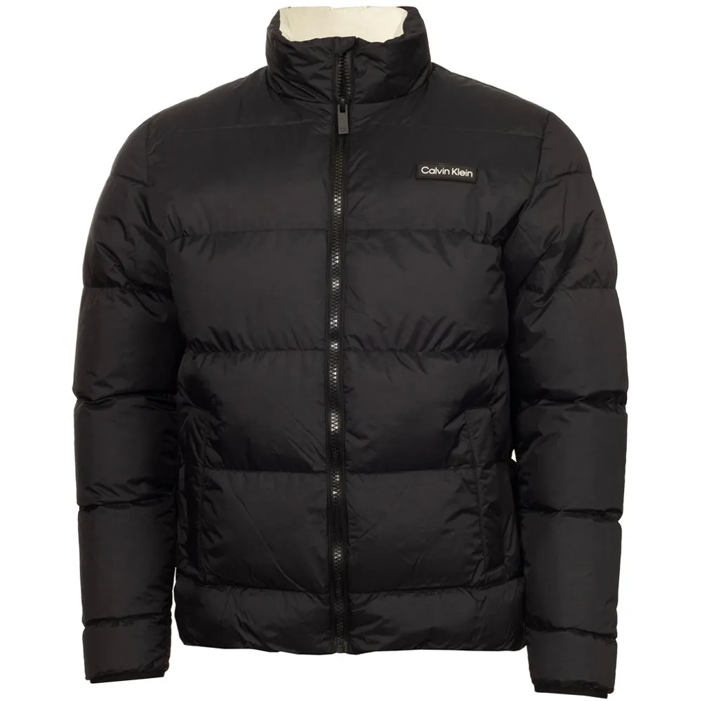 Calvin Klein Winnsboro Padded Jacket - Black Soft Lining Snow Day