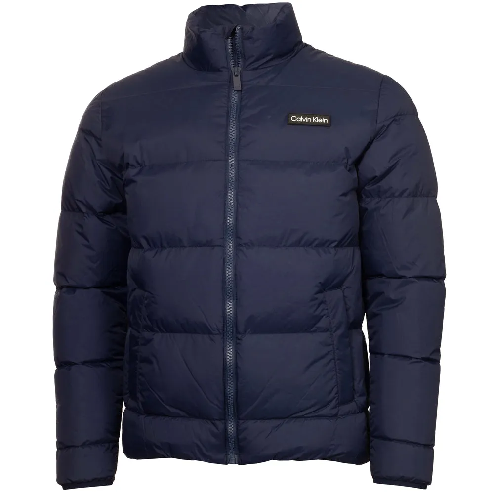 Wind Resistant Coating Calvin Klein Winnsboro Padded Jacket - Evening Blue