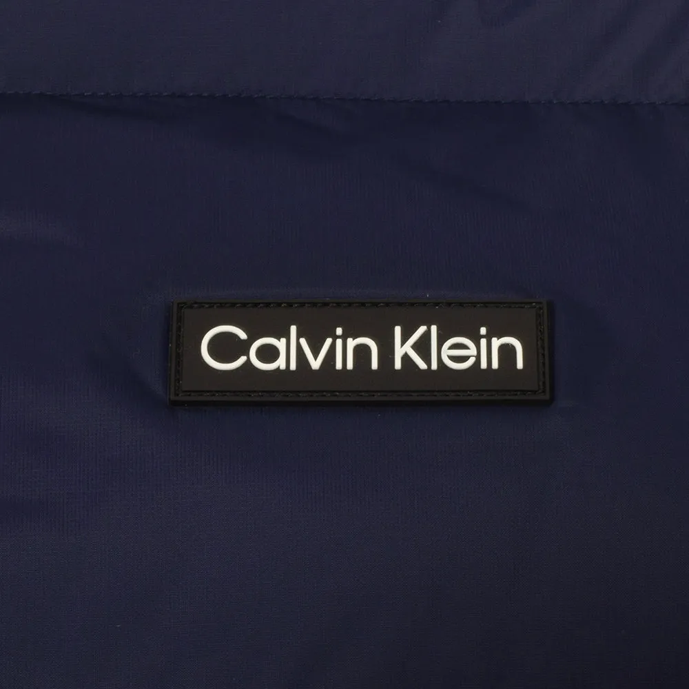 Modern Travel Look Eco Friendly Coatings Calvin Klein Winnsboro Padded Jacket - Evening Blue