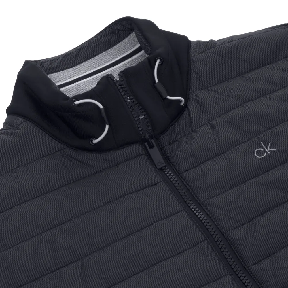 Business Attire Fleece Inside Calvin Klein Wrangell Hybrid Jacket - Navy