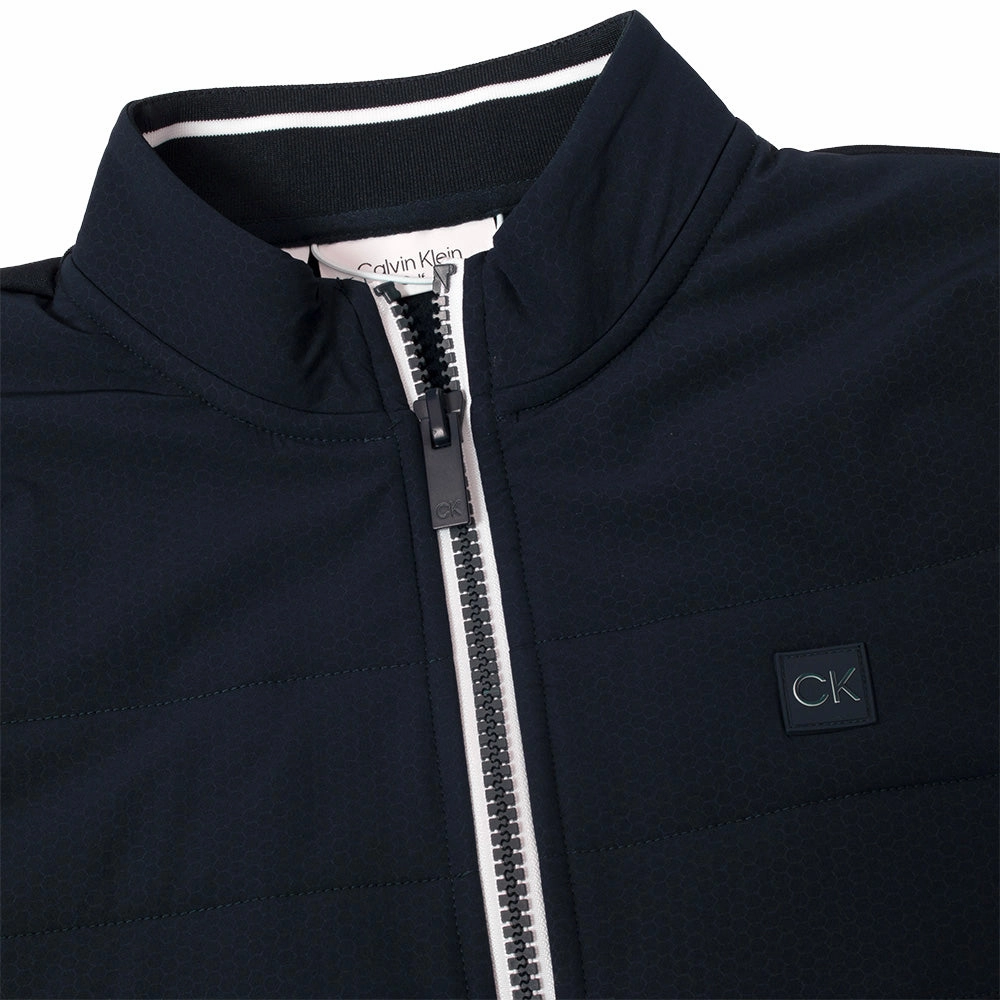 Calvin Klein Atlantic Hybrid Full Zip Pullover - Navy product ombre gradient
