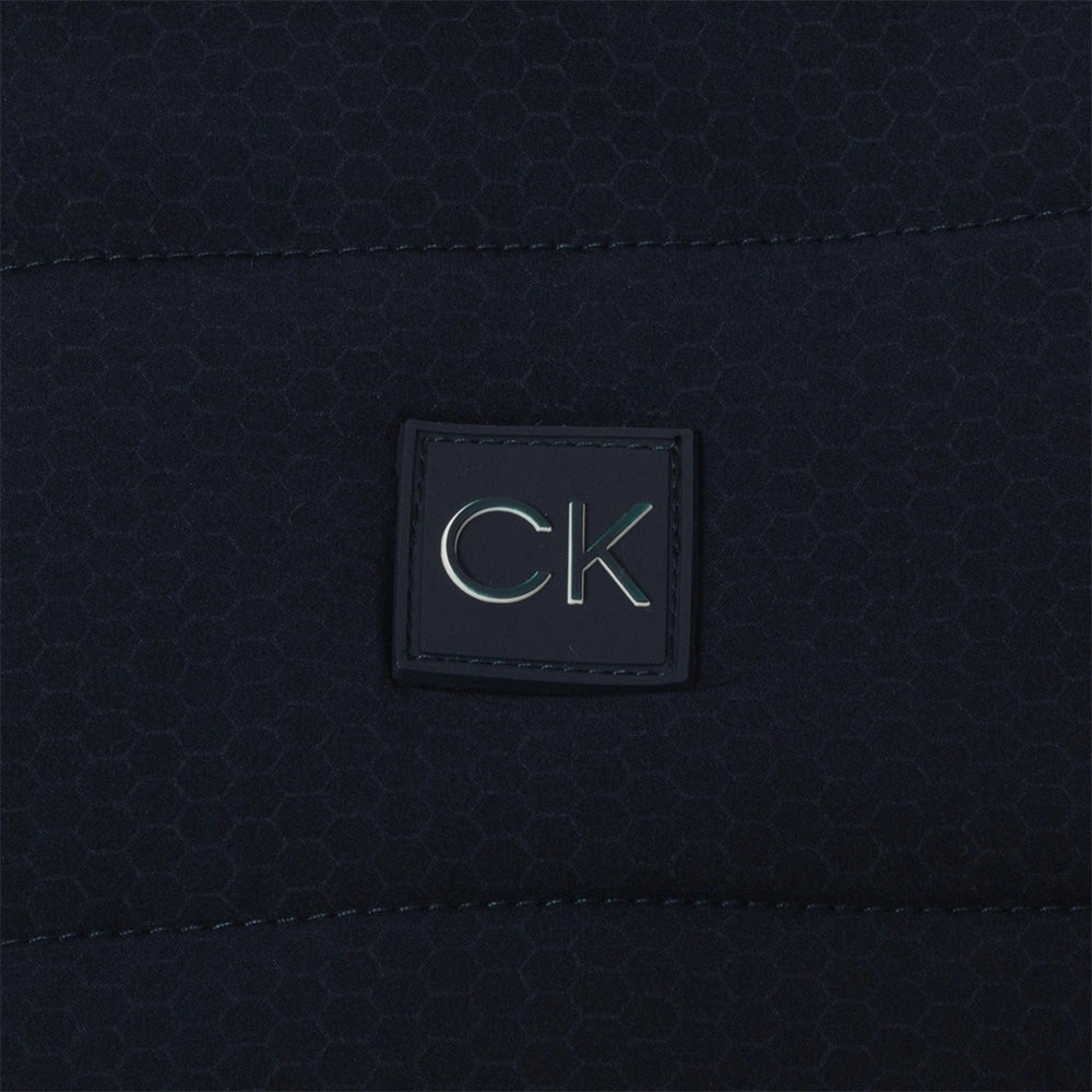 Cozy Coverage product camping suitability Calvin Klein Atlantic Hybrid Full Zip Pullover - Navy