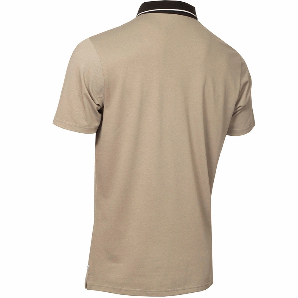 Calvin Klein Blackwater Polo Shirt - Cameo Green Comfort Wearable