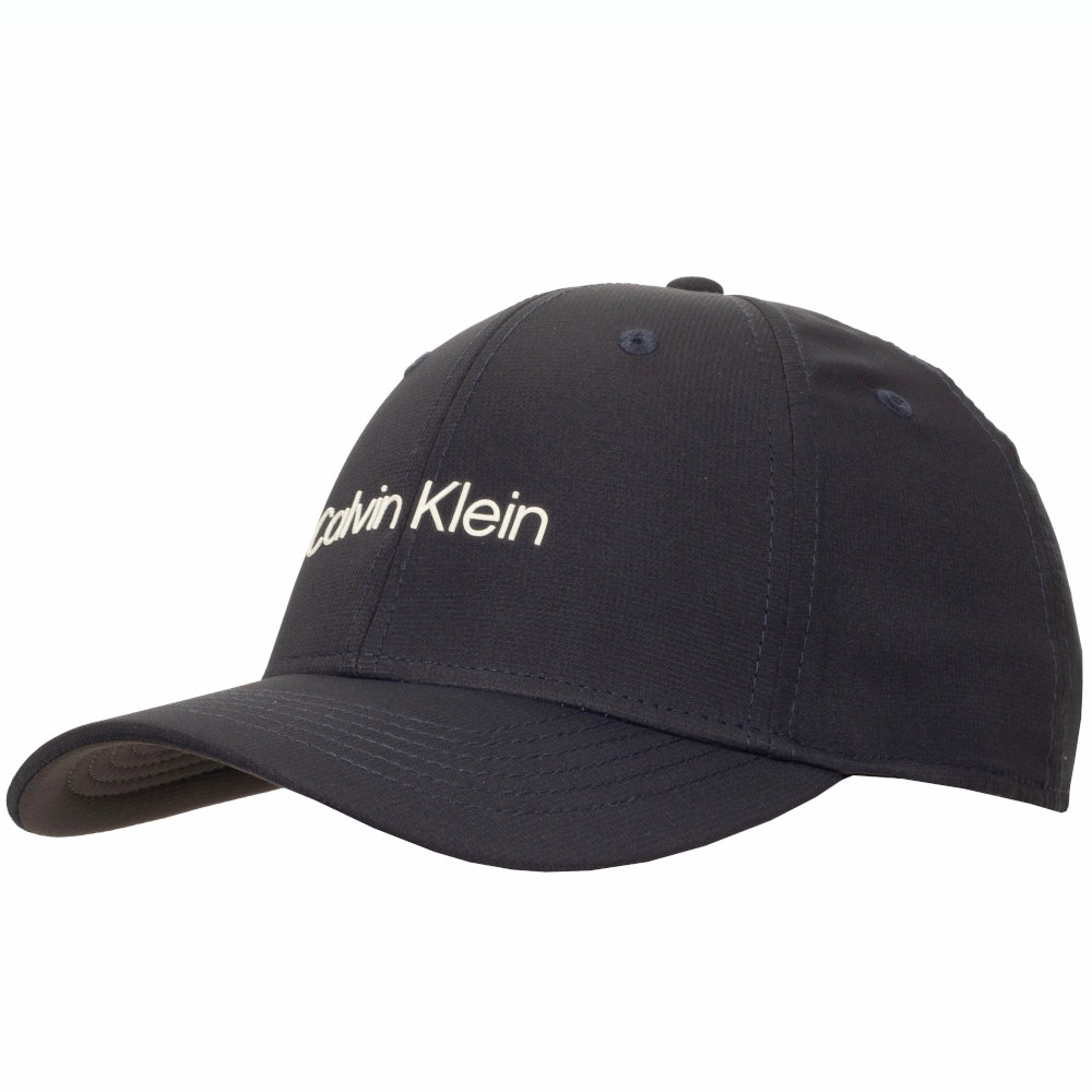 vacation wear Lightweight Feel Calvin Klein Brookline Baseball Cap - Navy
