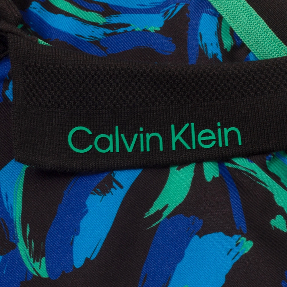 Calvin Klein Brushstroke Print Polo Shirt - Brushstroke Print Formal Style Perfect for Any Outfit