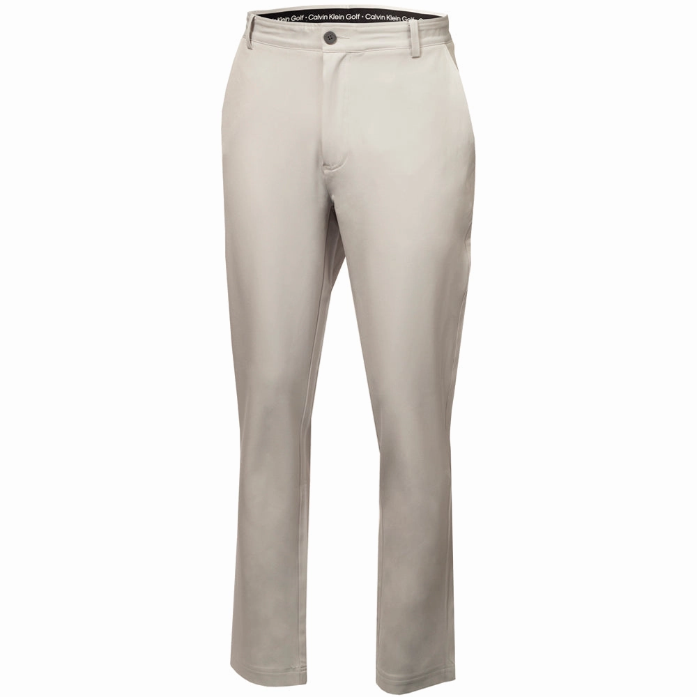 Rugged Wear Sporty Function Calvin Klein Bullet Stretch Trousers - Pale Silver