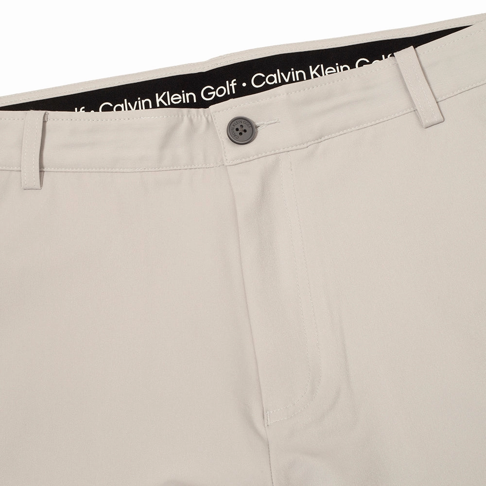 Quality Material EasyCareFabric Calvin Klein Bullet Stretch Trousers - Pale Silver