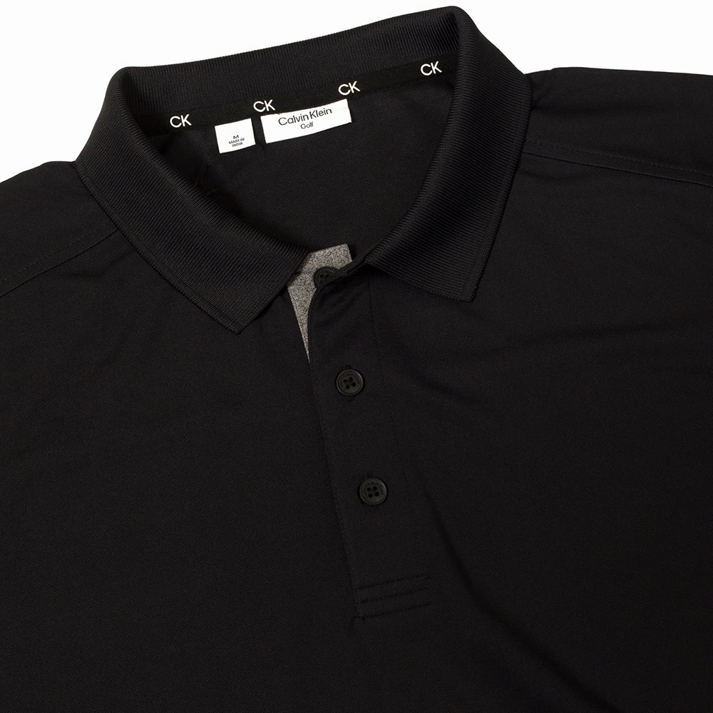 City Smart Look Calvin Klein Club Polo Shirt - Black
