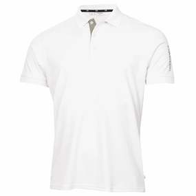 Calvin Klein Club Polo Shirt - Brilliant White Fashionable Look