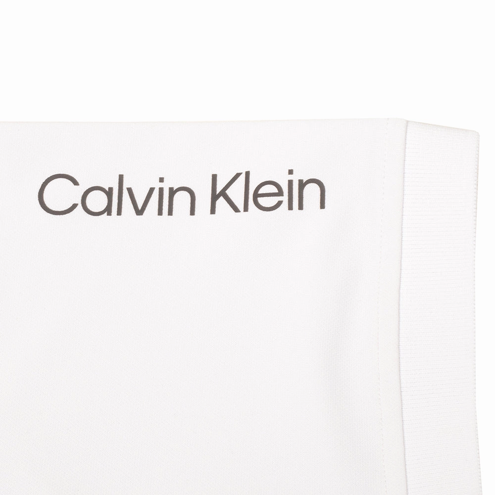 Calvin Klein Club Polo Shirt - Brilliant White Minimal Trend