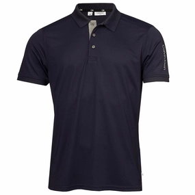 Calvin Klein Club Polo Shirt - Navy Abrasion resistant Fashion Layer