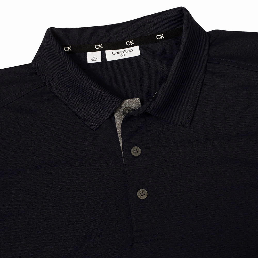 Calvin Klein Club Polo Shirt - Navy Functional Comfort Comfort Fit