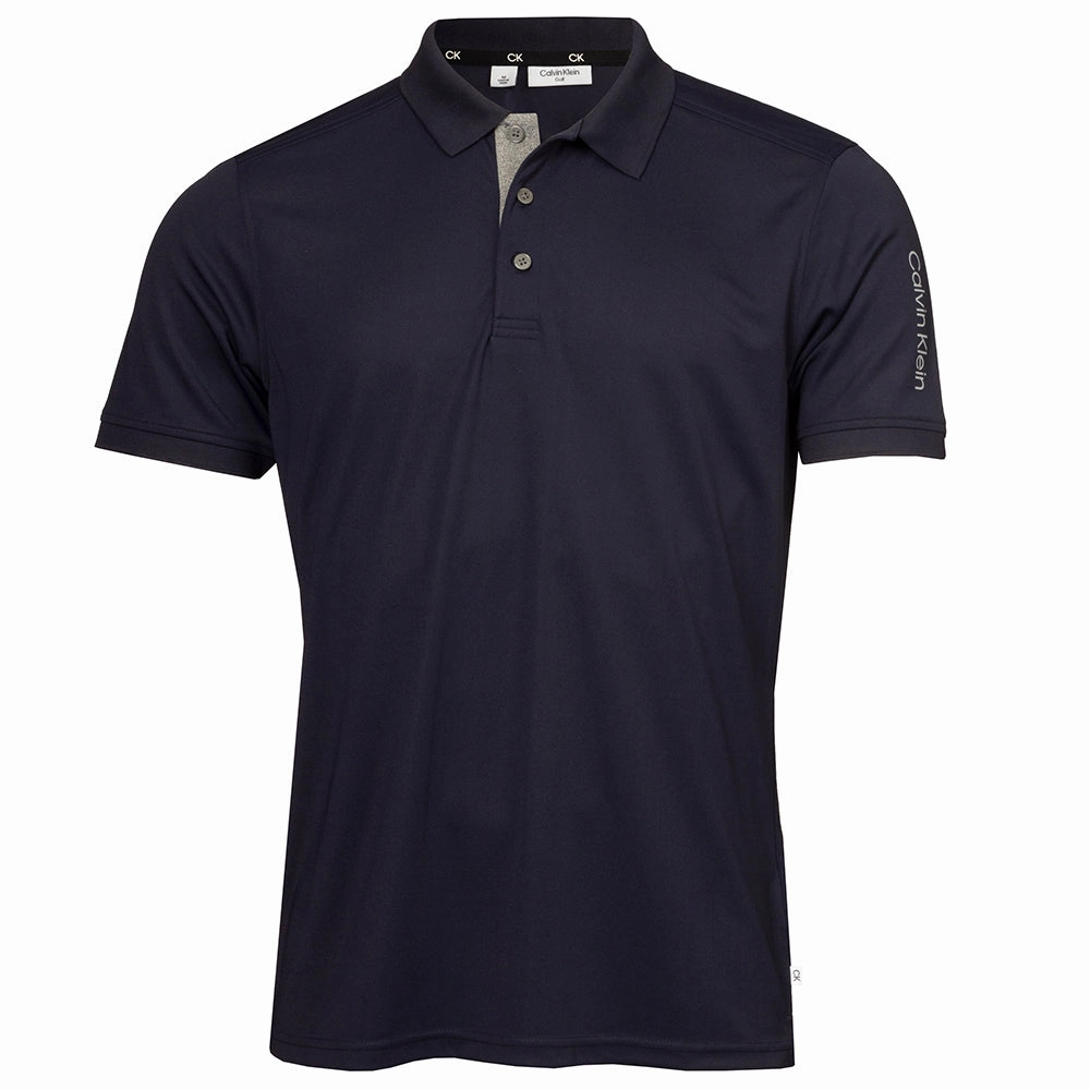 Calvin Klein Club Polo Shirt - Navy Abrasion resistant Fashion Layer