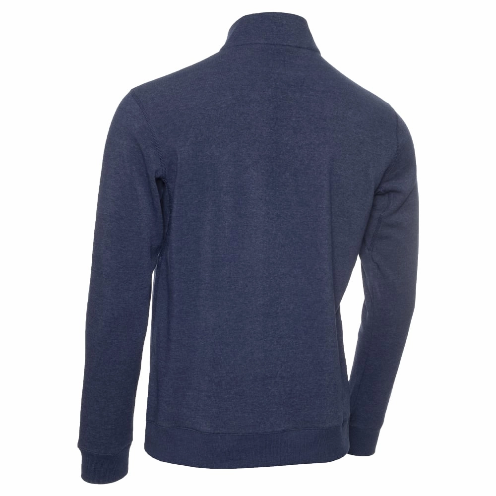 Calvin Klein Columbia 1/2 Zip Pullover - Denim Marl Antibacterial