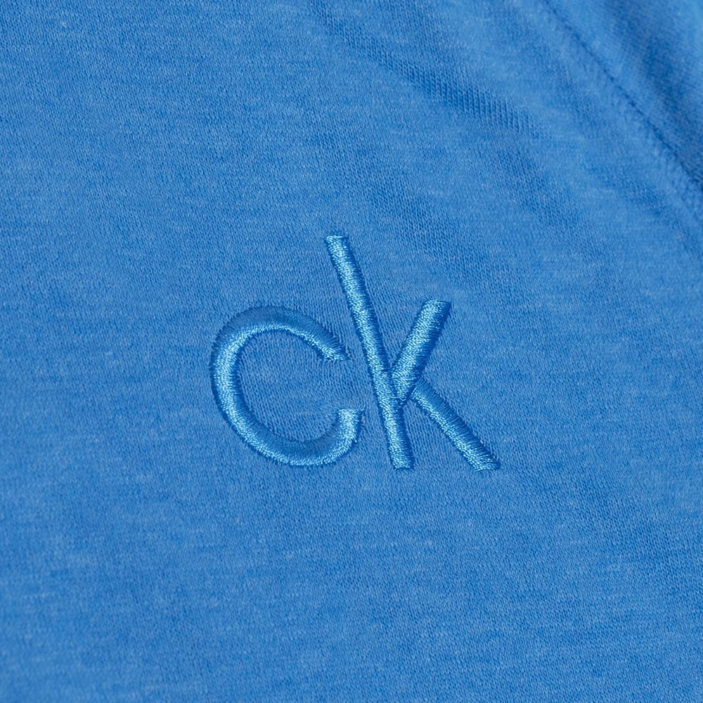Calvin Klein Columbia Crew Neck Sweater - Blue Marl product ribbon playfulness Silk