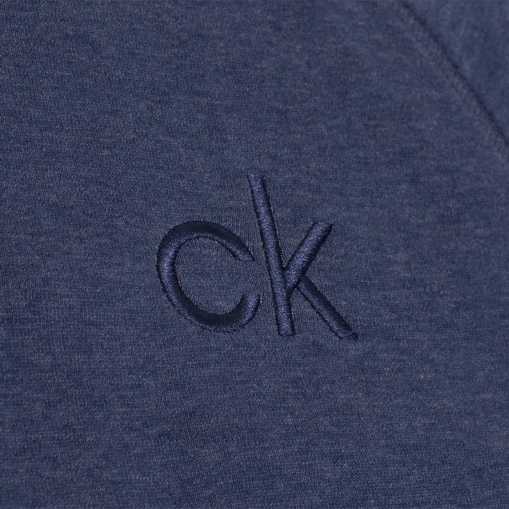 Calvin Klein Columbia Crew Neck Sweater - Denim Marl Adjustable