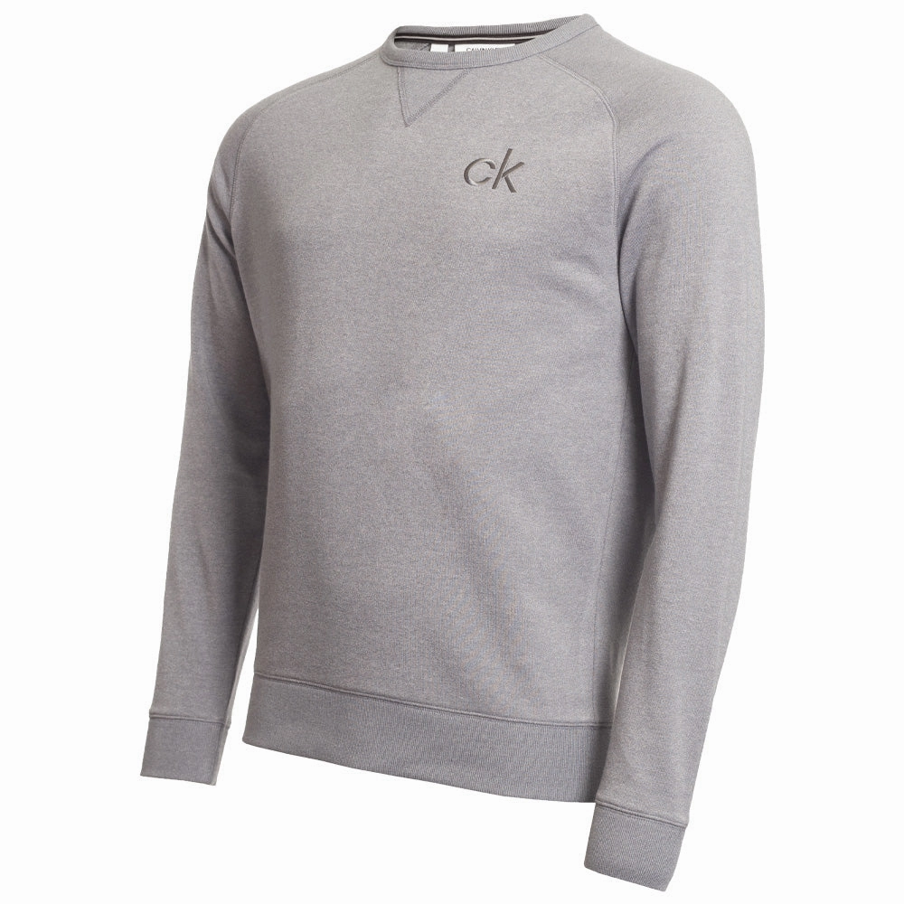 Calvin Klein Columbia Crew Neck Sweater - Silver Marl Sports Apparel Urban Layer