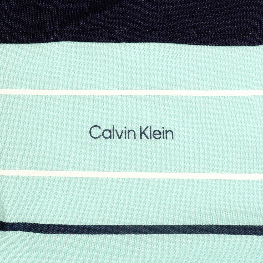 Calvin Klein Eagle Polo Shirt - Aqua Weekend Fashion