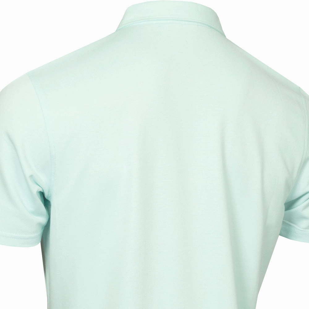 Soft Brushed Finish Calvin Klein Fort Jackson Polo Shirt - Aqua