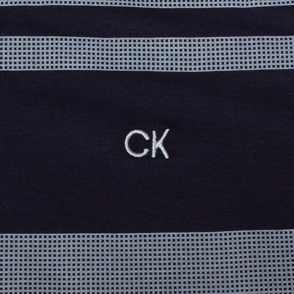 Calvin Klein Fort Jackson Polo Shirt - Evening Blue Anti Odor Technology Soft Material