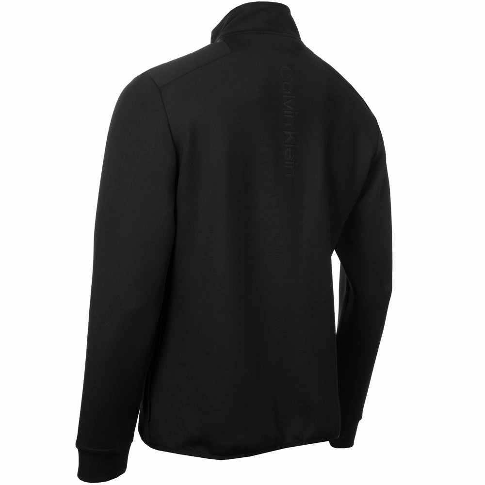 Cool Weather Simple Layer Calvin Klein Houston Hybrid 1/2 Zip - Black
