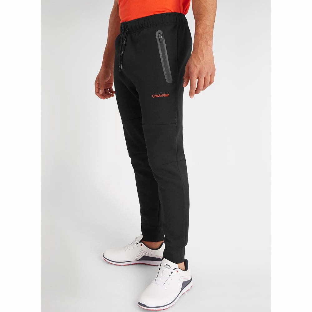 Calvin Klein Hunston Hyper Jogger - Black Multi Pocket Configuration EcoFriendlyDye