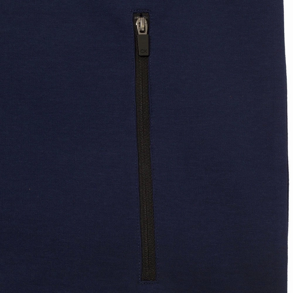 Calvin Klein Kent Hooded 1/2-Zip Pullover - Peacoat product fuzzy coziness product personalized touch