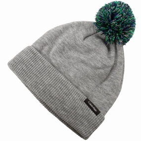 Calvin Klein Linden Bobble Beanie - Silver Marl Outfit Vibe Winter Mood