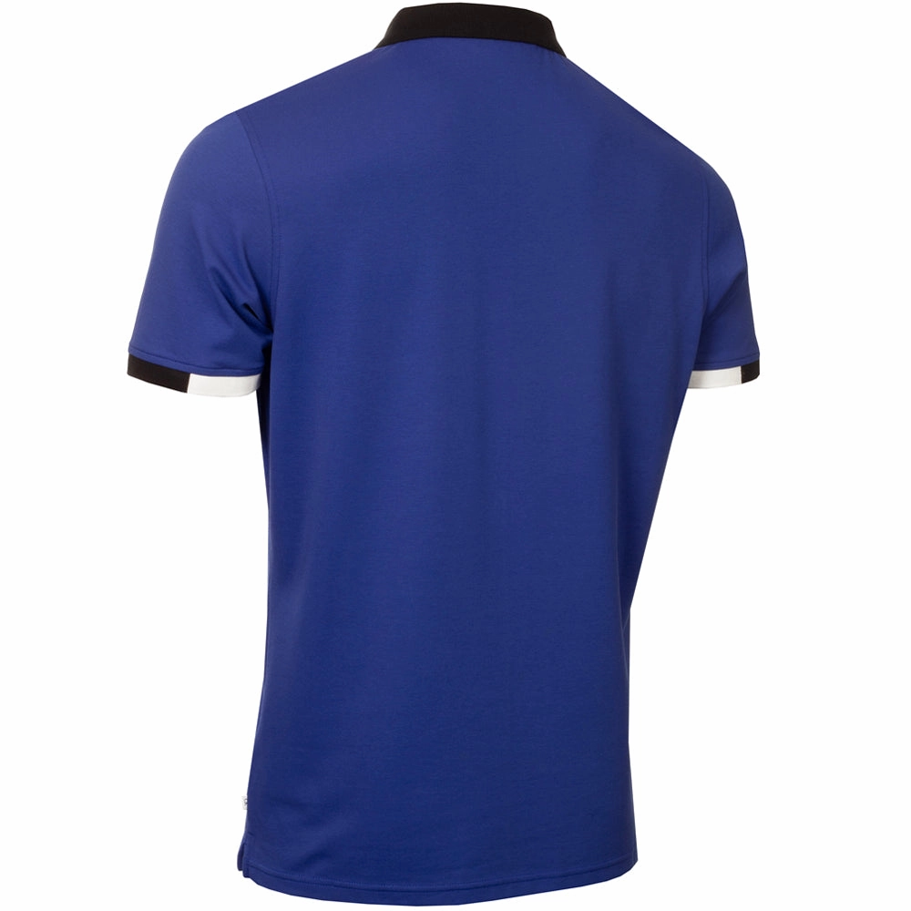 Breathable fabric Business Meeting Calvin Klein Madison Polo Shirt - French Blue