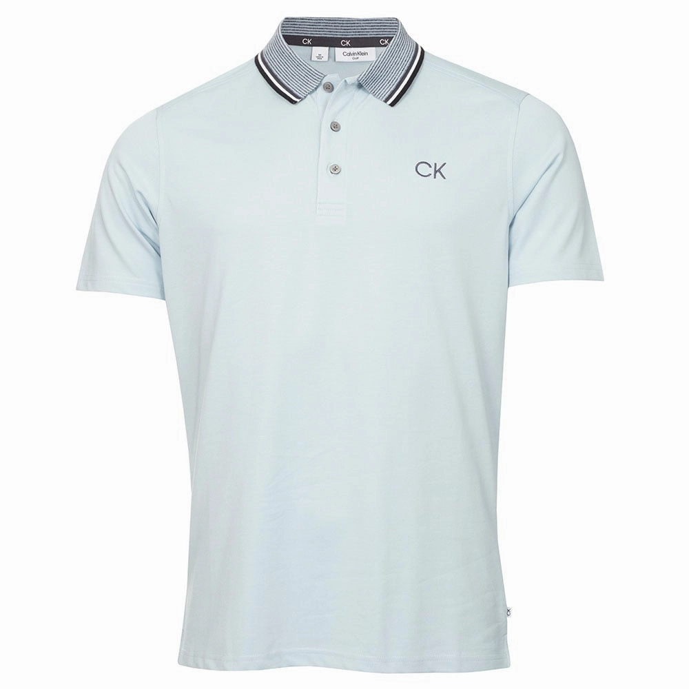 Calvin Klein Monterey Polo Shirt - Artic Ice Chilly Day Wear Ultimate Wear