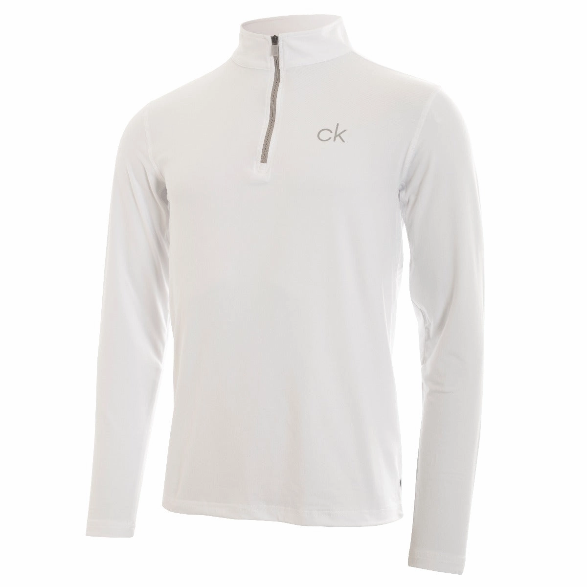 Ombre Calvin Klein Newport 1/2 Zip Pullover - White