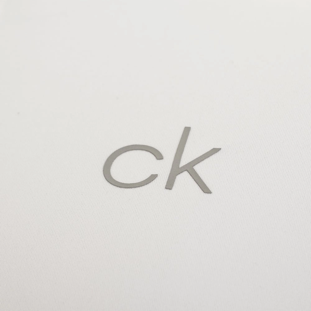 Calvin Klein Newport 1/2 Zip Pullover - White scarf accents