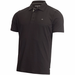 Active Style Trend Calvin Klein Newport Polo Shirt - Black
