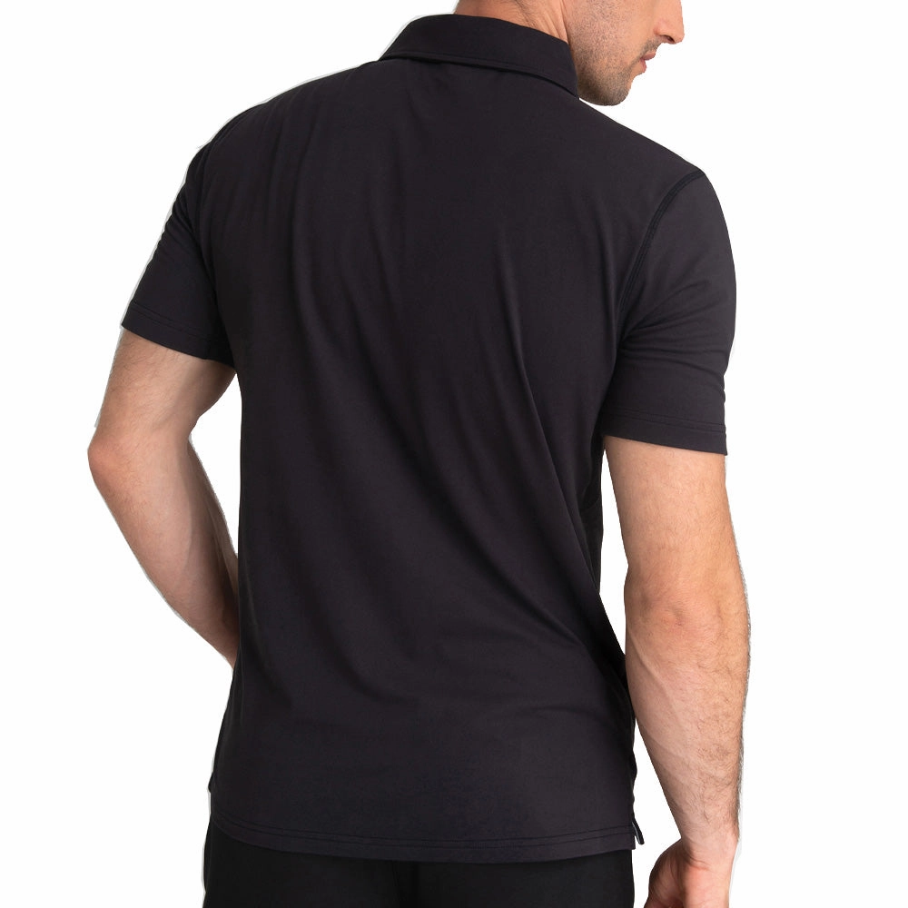 Calvin Klein Newport Polo Shirt - Black Neutral Color