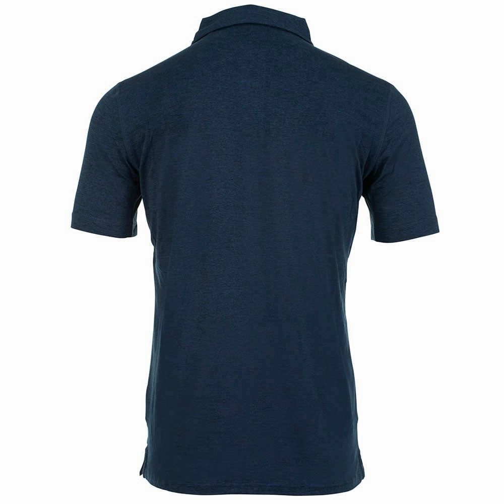 Calvin Klein Newport Polo Shirt - Navy Marl Easy-to-Match