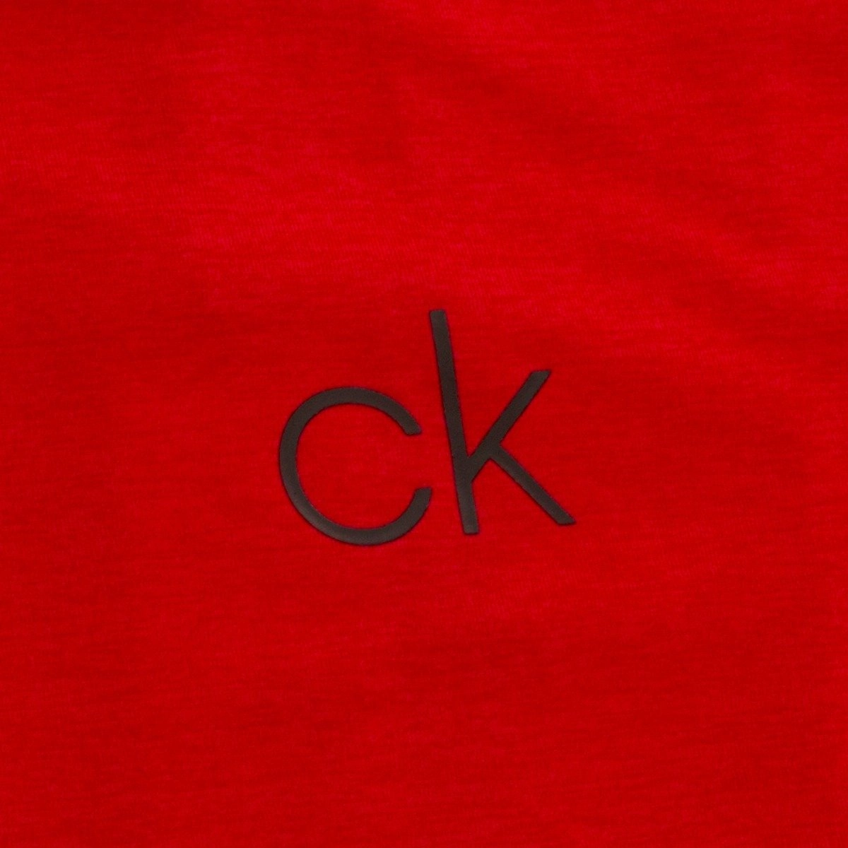 Sleek Style Stylish Outfit Calvin Klein Newport T-Shirt - Power Red Marl