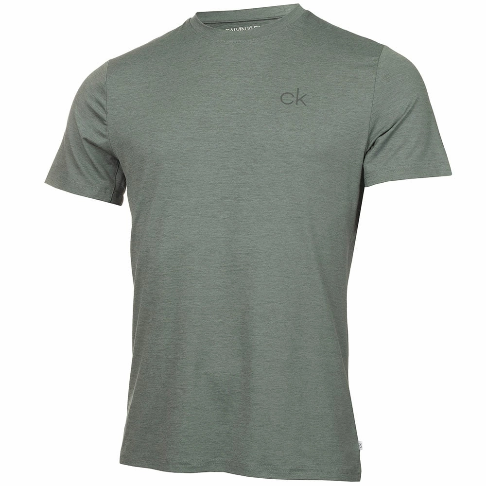 Chilly Layer Calvin Klein Newport T-Shirt - Sage Marl