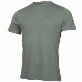 Chilly Layer Calvin Klein Newport T-Shirt - Sage Marl