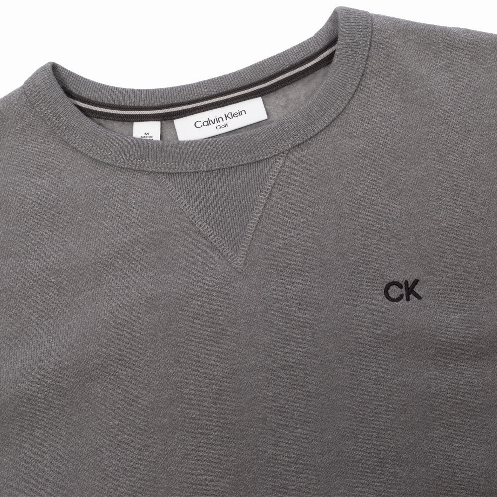 Calvin Klein Ohio Sweater - Silver Marl Rough texture product fringe edginess