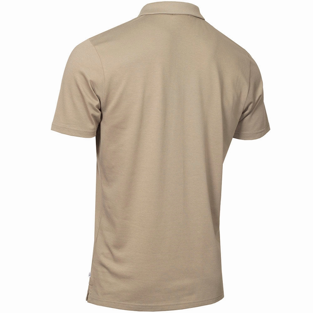 Outdoor Ready Calvin Klein Parker Polo Shirt - Cameo Green