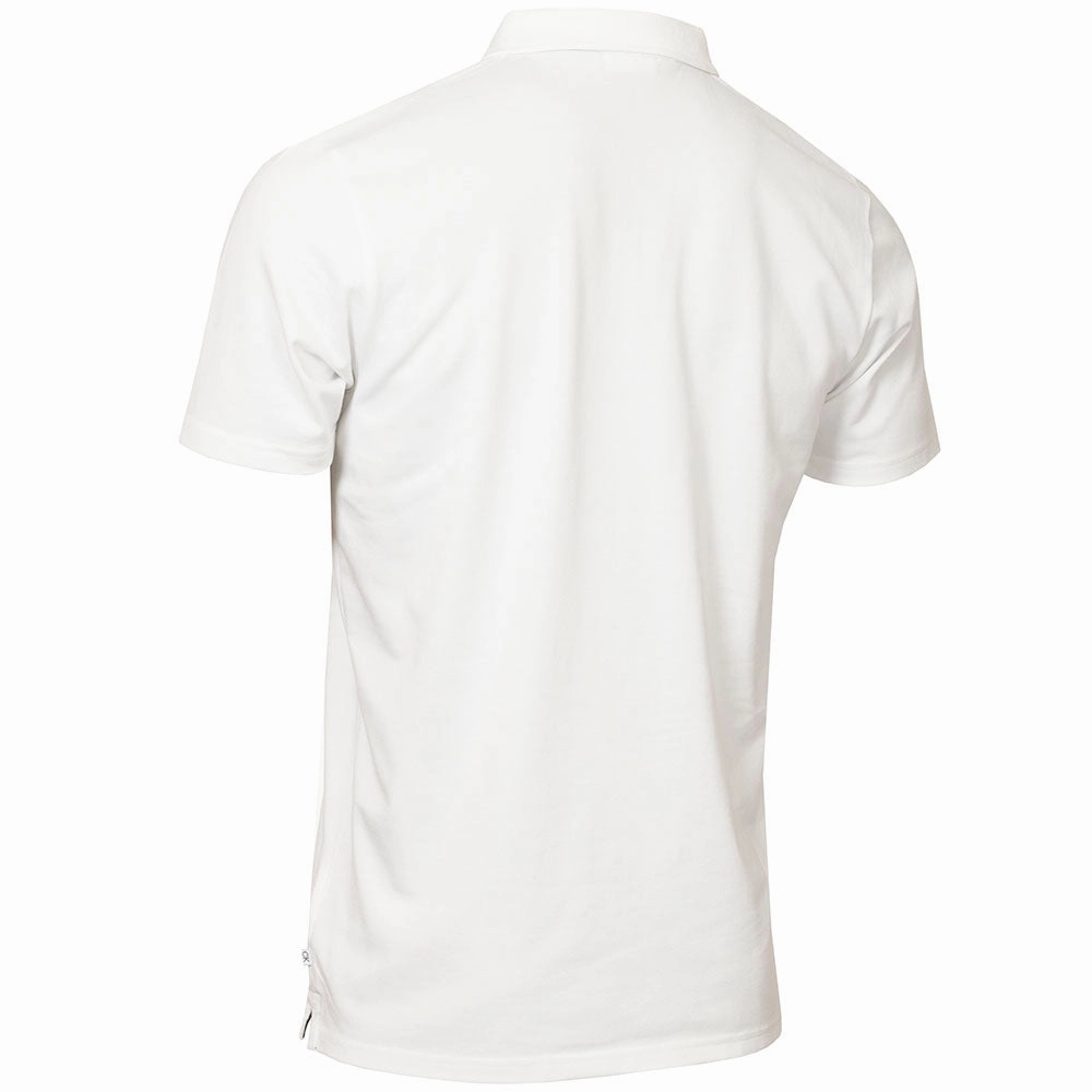 Chilly Wear Weekend Look Calvin Klein Parker Polo Shirt - White/Blue