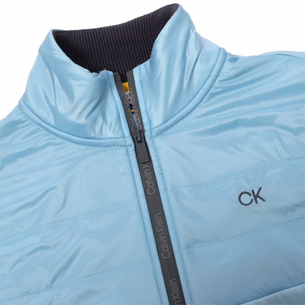 Calvin Klein Ramond Hybrid 1/4 Zip Pullover - Airblue product customization Timeless Layer